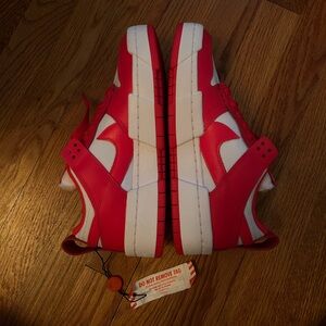 Women’s dunk low disrupt “siren red”